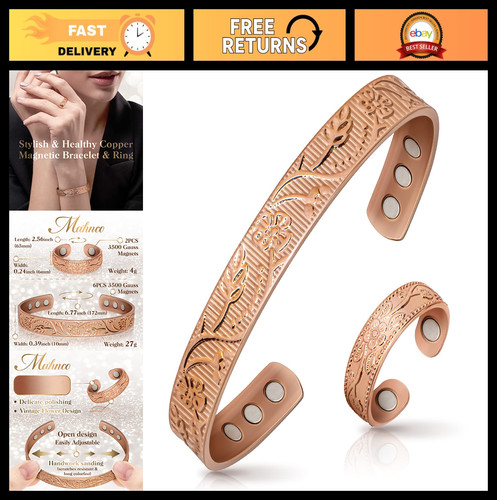 Magnetic copper bracelet for - bracelet,