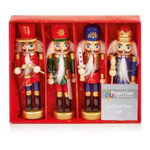 Set wooden nutcracker - set, 4