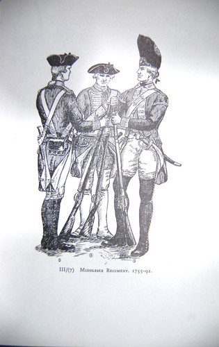 1755 middlesex regiment - middlesex,