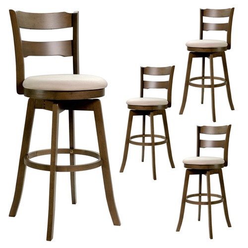 Swivel barstools set - 30.5”,
