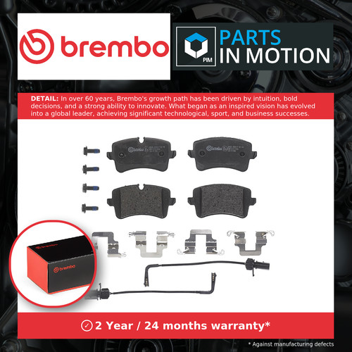 Brake pads set - pads, a6
