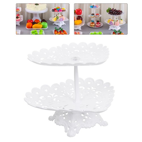 Double layer cake stand - double,