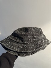 SUPREME  Jacquard Logo Denim Bucket Hat M/L 