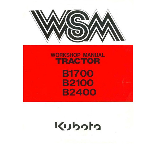 Kubota b1700 b2100 b2400 - kubota,