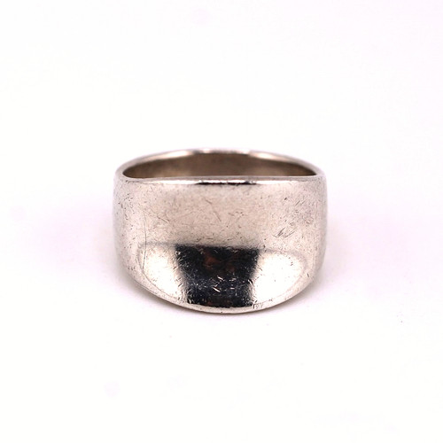 Men ring vintage - ring, silver