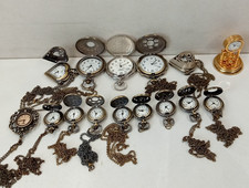 Collection Of 13 Steampunk Pocket Style Watches Plus 2 Extra Pieces
