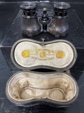 Rare Antique Cased Pair Of