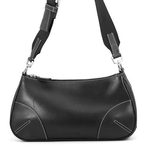Prada stitch shoulder bag - prada,