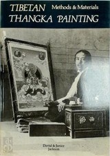 Tibetan thangka painting - tibetan,