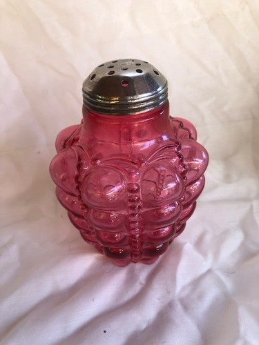 Vintage cranberry glass - cranberry,