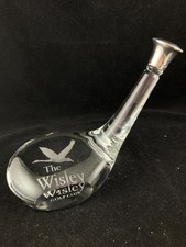 Vintage Glass Silver Paperweight Golf Club 'Wisley Golf Club' Camelot Silverware