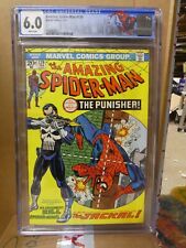 Marvel comics Amazing Spiderman 129 CGC 6.0 Custom Label 1st App Punisher Jackal