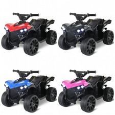 6V Kids Electric Ride on Car ATV Children Vehicle Quad Electric Car 3-5 km/h