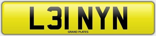 Lennys lenny number plate - n,