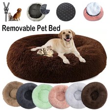 Large Dog Bed Donut Soft Round