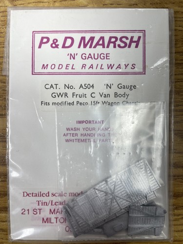 Marsh n gauge - gwr, fruit