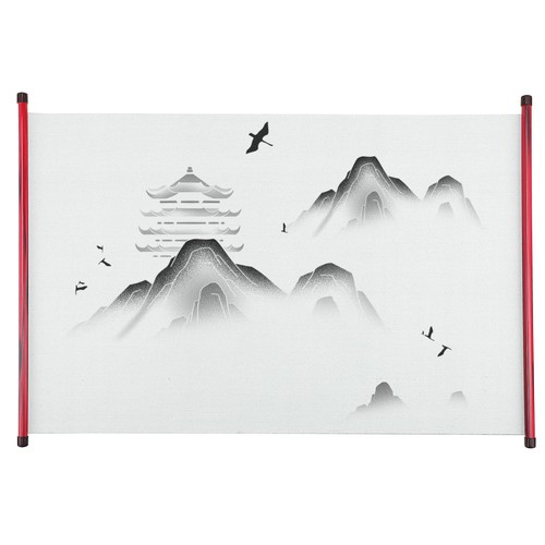 Blank calligraphy paper - calligraphy, scroll