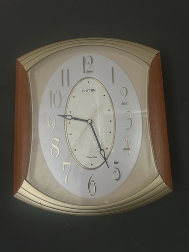 Retro rhythm wall clock - retro,