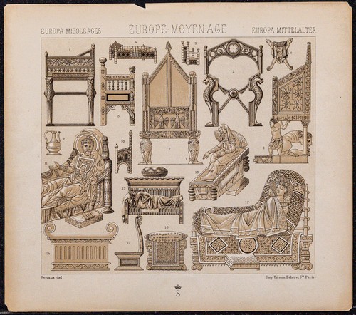 1890 medieval furniture from - furniture,