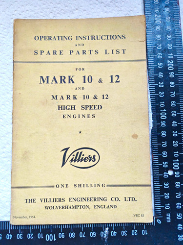 Vintage villiers mark 12 - 10,