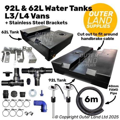 92l underslung water tank - underslung,