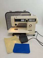 Riccar SP 525G-S Sewing Machine with Case and Accessories Working