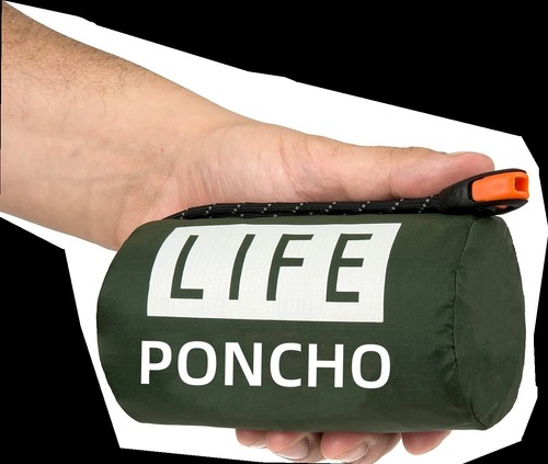 Life poncho emergency survival - life,