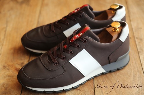 Prada brown canvas - prada,