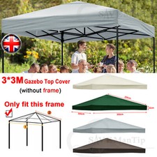 300x300cm Gazebo Canopy Top