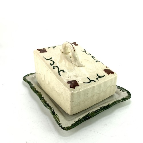 Antique vintage ceramic cheese - antique,