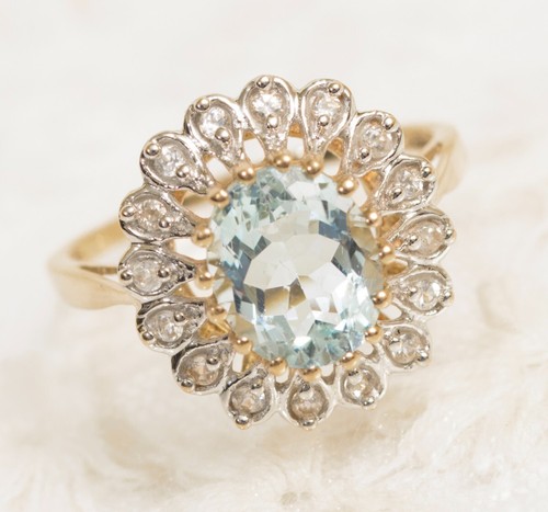 9ct yellow gold - yellow, ring