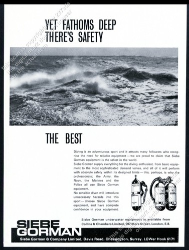 1966 siebe gorman - gorman, diving