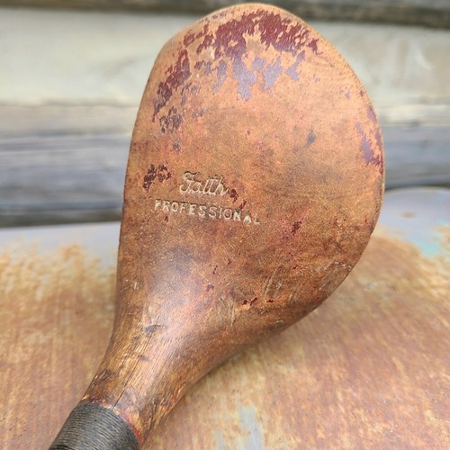 Old brassie golf club - brassie,