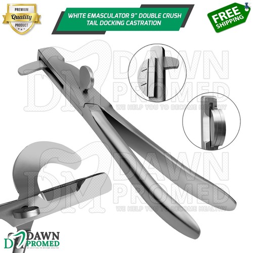 White emasculator double - white,
