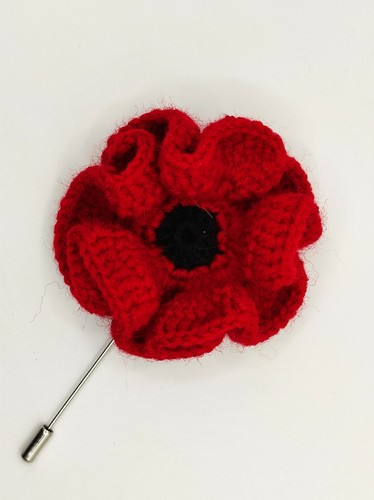 Handmade knitted crochet red - handmade,