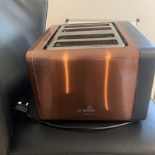 Bosch TAT4P449GB 4 Slice Toaster - Copper
