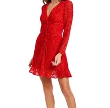 The Kooples Flock Leo Red