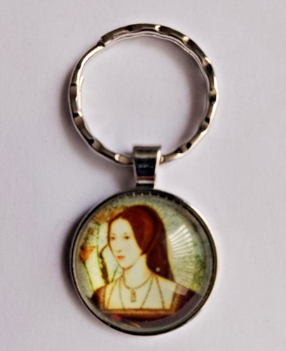 Tudor anne boleyn keyring - anne,