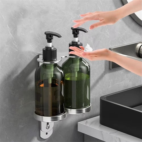 Wall mounted manual soap - mounted,