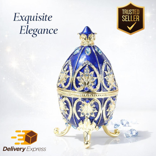 Faberge egg trinket boxes - faberge,