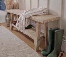 Seat Bench Rustic Scaffold