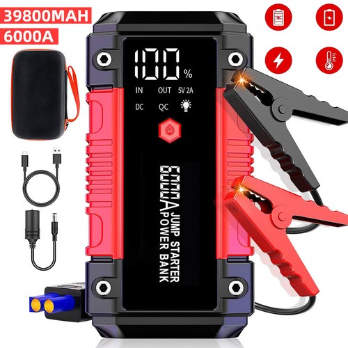 6000a jump starter power - 6000a, pack