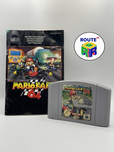 Mario kart with manual pal - 64,