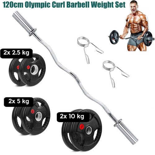 120cm olympic curl bar - olympic, &