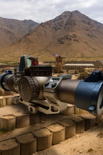 LPVO 1.2-6X24 British Army Rifle scope telescopic sight + RMR HD Red dot sight .