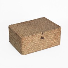 Seagrass Storage Basket Box