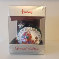HARRODS  LTD EDITION 2008 CHRISTMAS BAUBLE