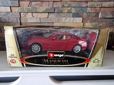Burago Maserati 3200 GT 1998 Gold 1:18 Diecast Car. Boxed.