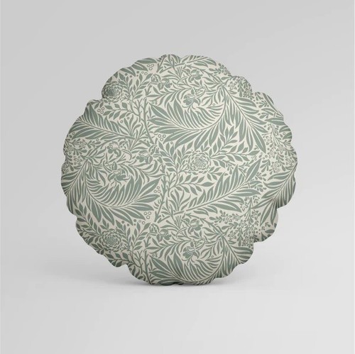 Round throw pillow - round,