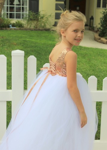Corset tutu flower girl - flower, dress